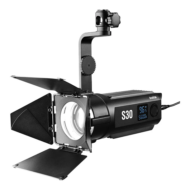 Godox S30 x 3 Maleta de 3 Luces Led Enfocable Con Accesorios S30-D 13
