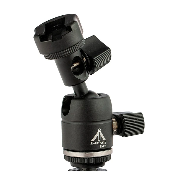 E-image EI-A09 Sujetador Para Flash o Foco Led y paraguas Con Ballhead 7