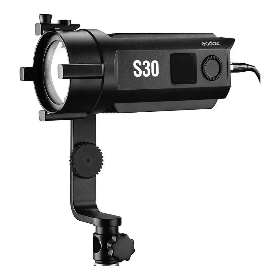 Godox S30 x 3 Maleta de 3 Luces Led Enfocable Con Accesorios S30-D 14