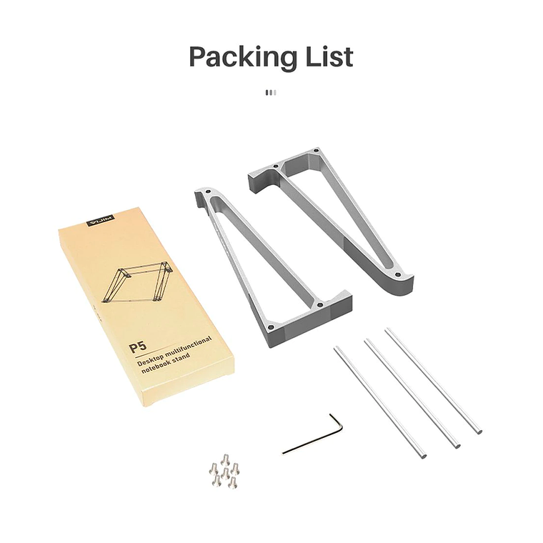 Vijim P5 Soporte de Aluminio Para Notebook 11