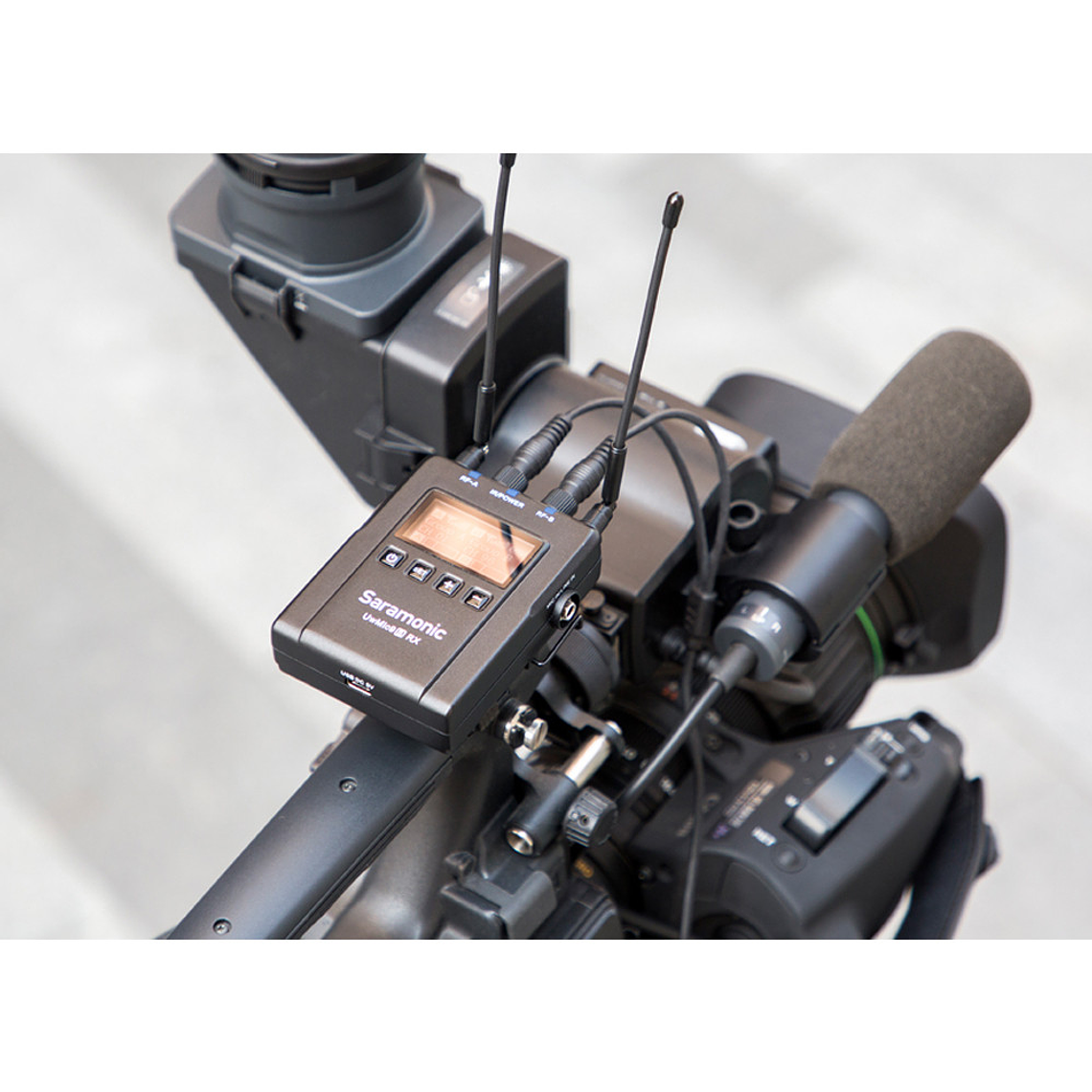 Saramonic UwMic9S k2 (TX + TX + RX) Kit con TX9S + TX9S + RX9S 6