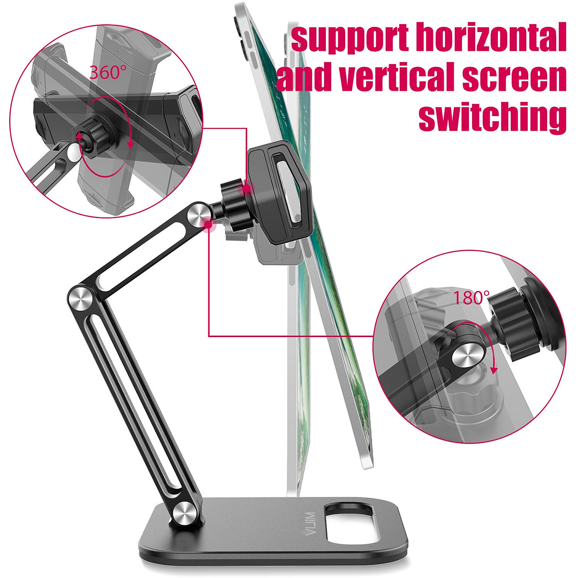 Vijim P001 Soporte Para Tablets y Teléfonos Muy Estable 11