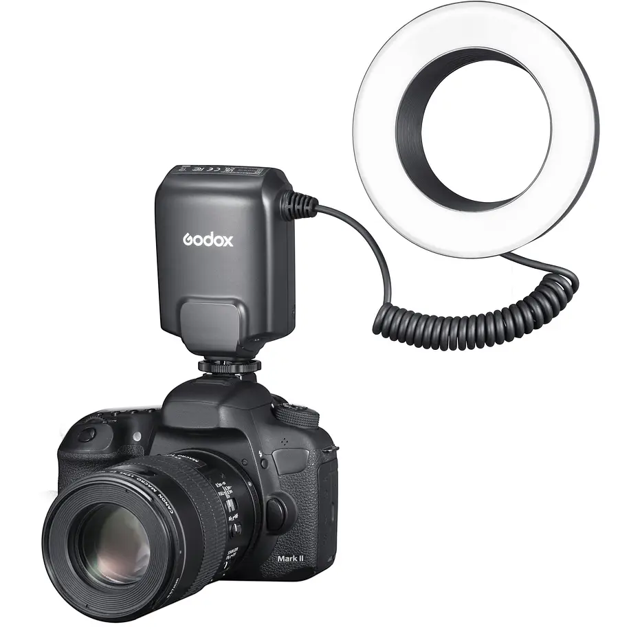 Godox ML150II Macro Ring Flash Anular Para Cámara 5