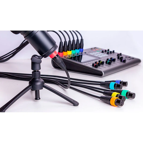 Zoom XLR-6c Anillos de Color Para Identificar Cables 2
