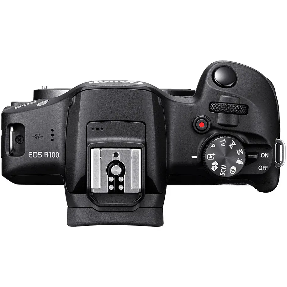 Canon EOS R100 Mirrorless Cámara Con Lente 18-45mm 4