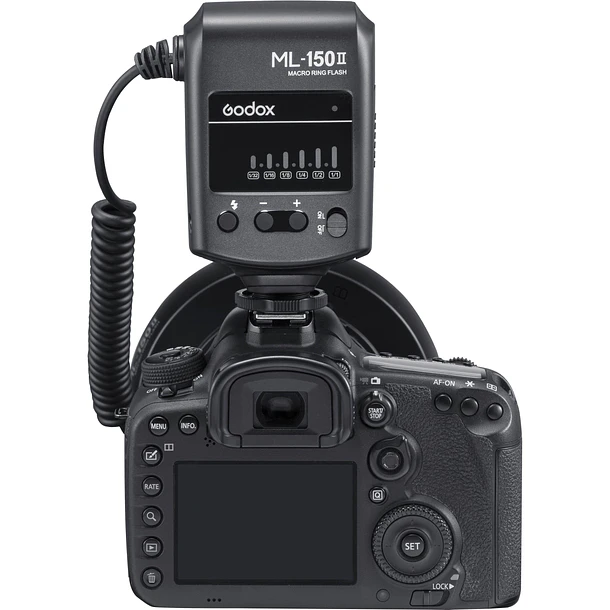 Godox ML150II Macro Ring Flash Anular Para Cámara 9
