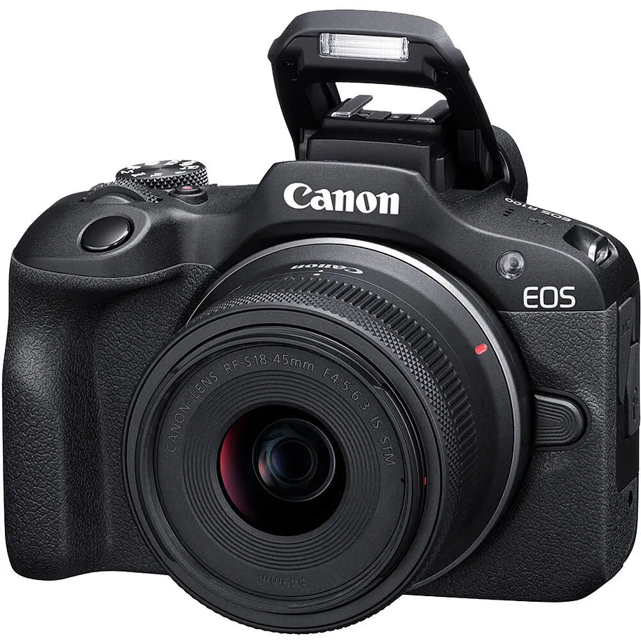 Canon EOS R100 Mirrorless Cámara Con Lente 18-45mm 8