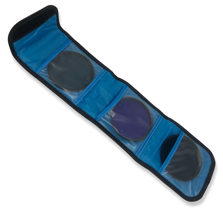 Fancier Set 3 Filtros 58mm  Polarizador CLP, ND4, FLD 5