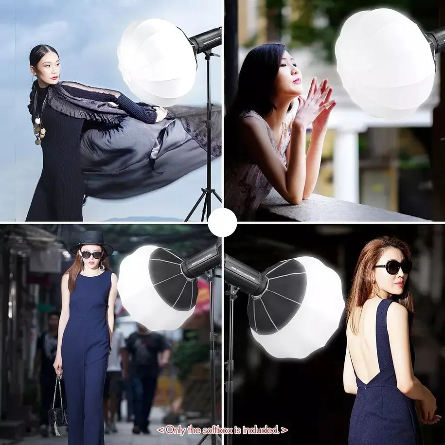 Triopo KQ65 Softbox Tipo Lantern 65cm Montura Bowens 3