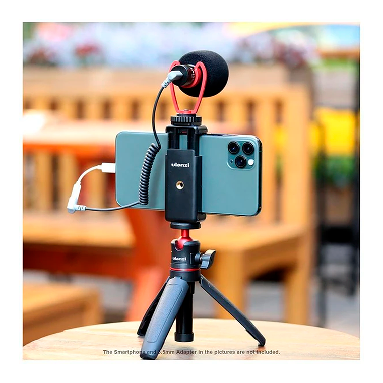 Ulanzi VIDEO KIT Trípode, Soporte de Teléfonos y Micrófono 9