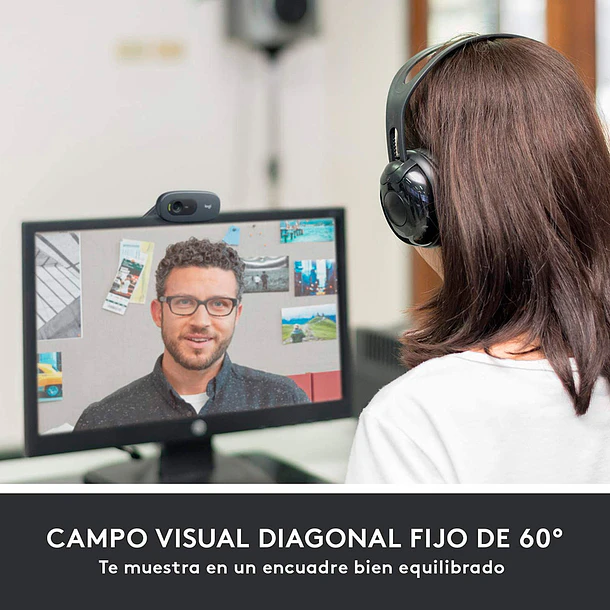 Logitech C505e Webcam Cámara Web HD 720p 6