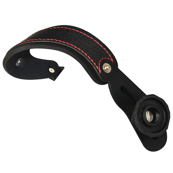 Lynca VDS6 Correa de Mano de Silicona y Cuero Sintético Negro 1