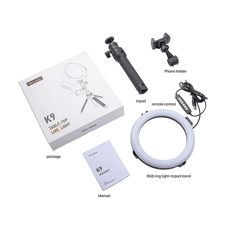 Vijim K9 Kit de Accesorios Para Vloggers 6