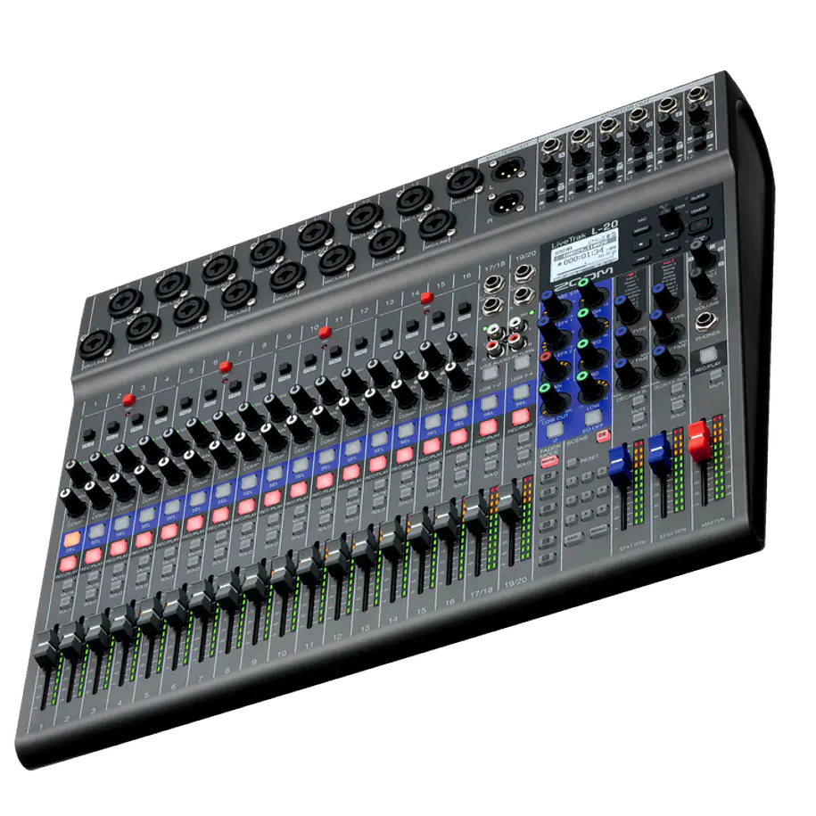 Zoom L-20 Livetrak Consola Digital de Audio Profesional 20 Entradas 13