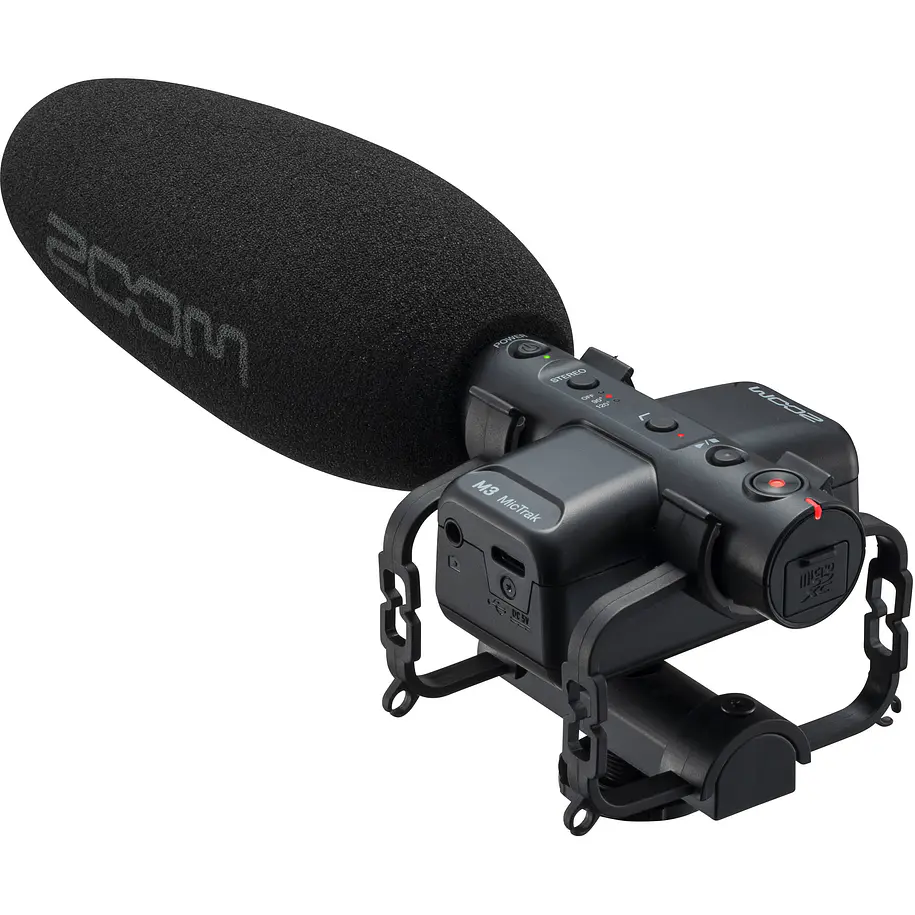 Zoom M3 Micrófono Shotgun Con Grabadora de Audio 1