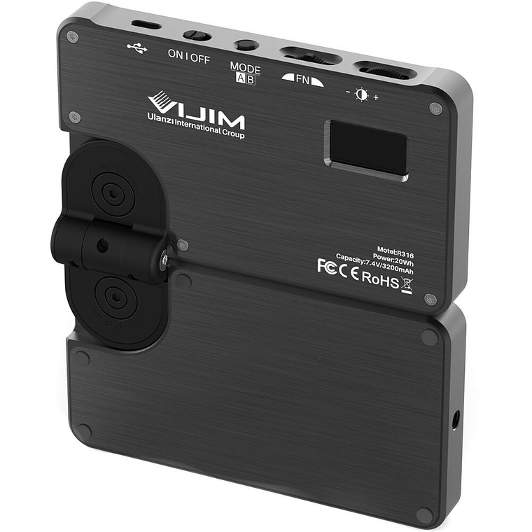 Vijim R316 Lámpara Led Plegable y Extendible Horizontal o Verticalmente 25