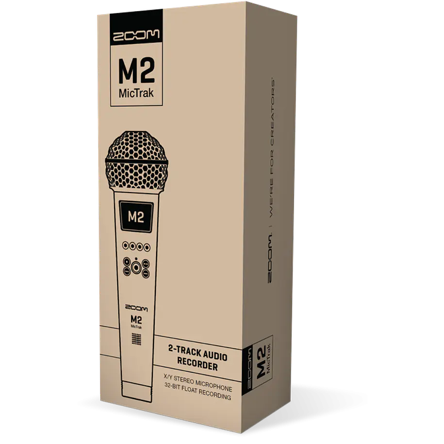 Zoom M2 Grabadora Audio / Micrófono de Mano 25