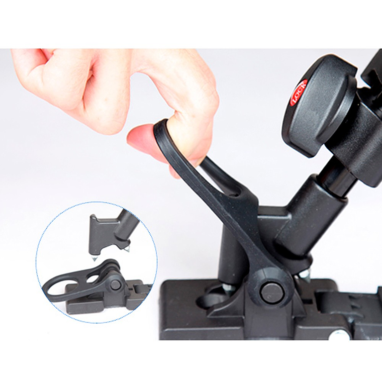 EL-8085AD Trípode Video Con Estrella a Raz de Suelo 14