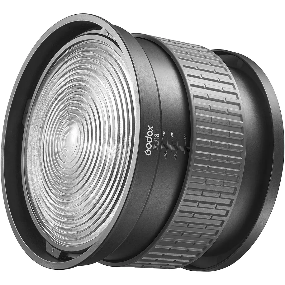 Godox FLS8 Fresnel de Gran Tamaño Para Cañones Led Montura Bowens 1