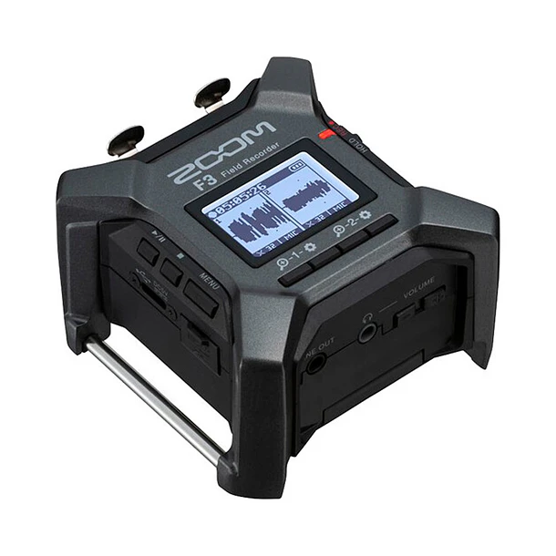 Zoom F3 Grabadora de Campo Compacta Entradas XLR 2