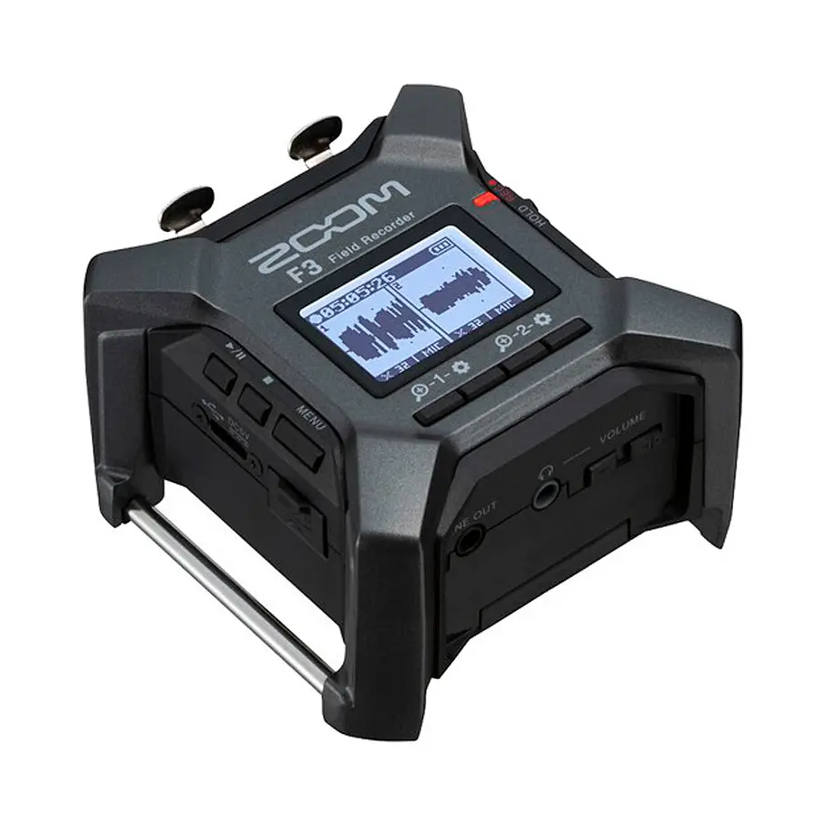 Zoom F3 Grabadora de Campo Compacta Entradas XLR 2