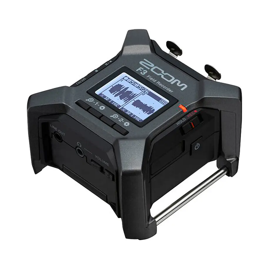 Zoom F3 Grabadora de Campo Compacta Entradas XLR 3