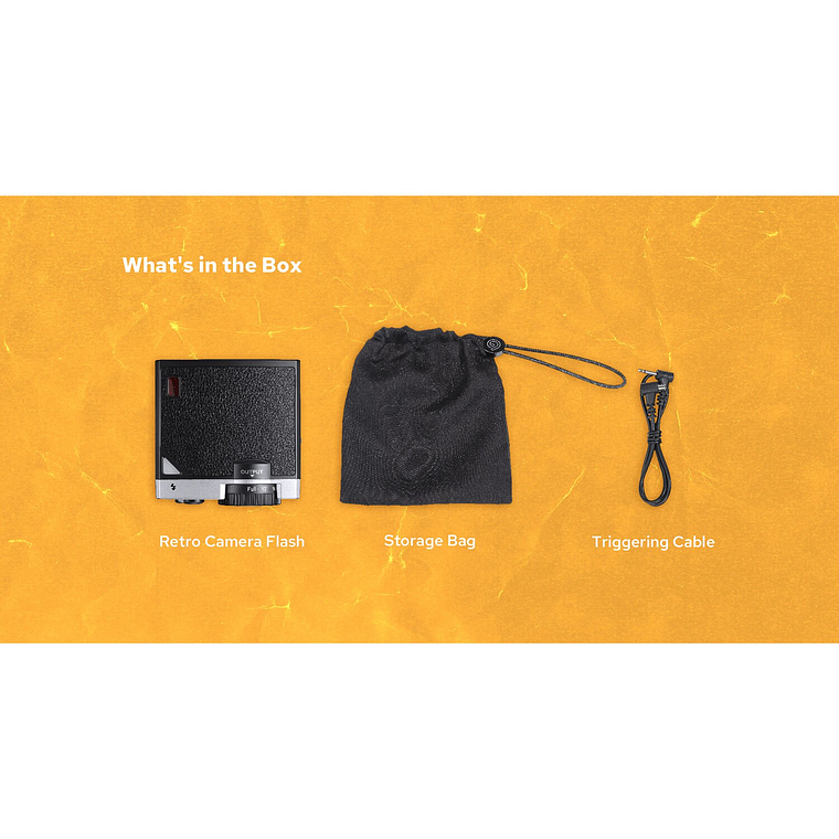 Godox LUX Junior Flash Retro Para Cámaras 11