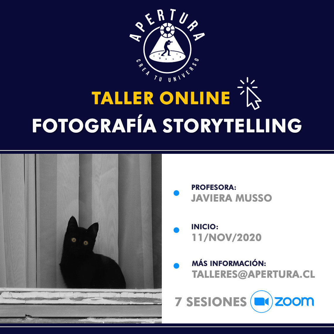 Taller de fotografía Storytelling - Nov/Dic 2020 1