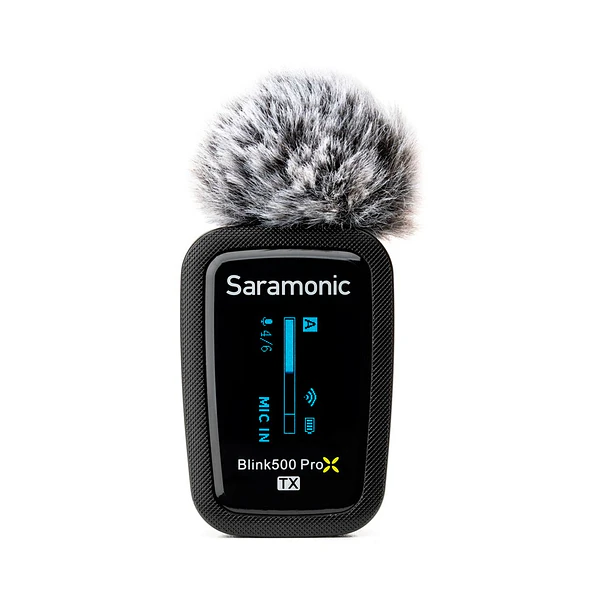 Saramonic Blink 500 ProX B1 Sistema de micrófono Omni Lavalier inalámbrico con montaje para cámara digital (negro, 2,4 GHz) 2