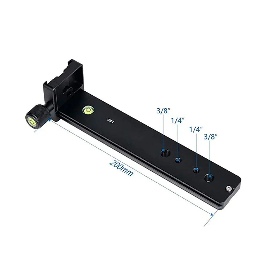 Fancier L-200 Soporte Para Lentes Largos en Trípode 4
