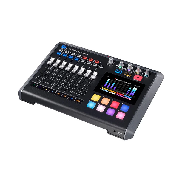 Tascam Mixcast 4 Mexclador y Grabador de Audio 3