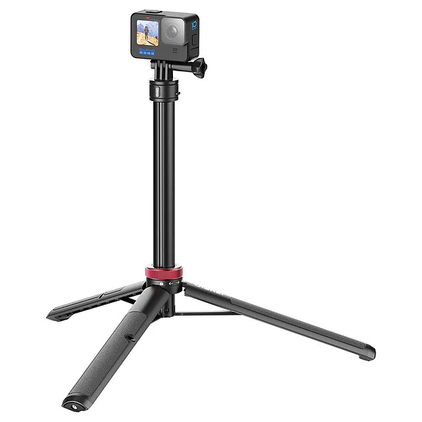 Ulanzi Go-Quick II Mini trípode Con Soporte Para Cámaras Deportivas Con Barra Extensora de 1.4m 3