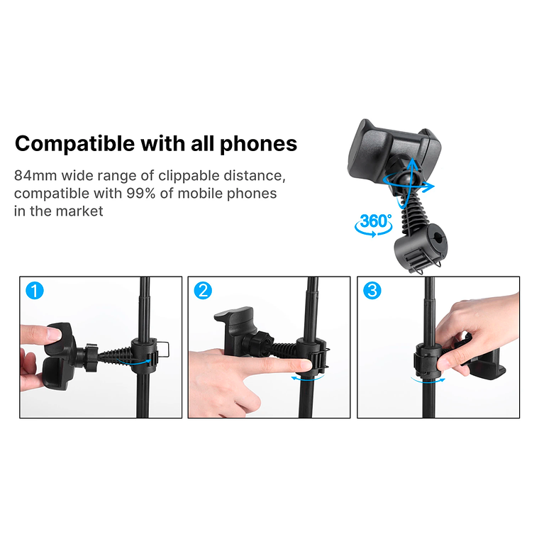 Vijim K9 Kit de Accesorios Para Vloggers 13