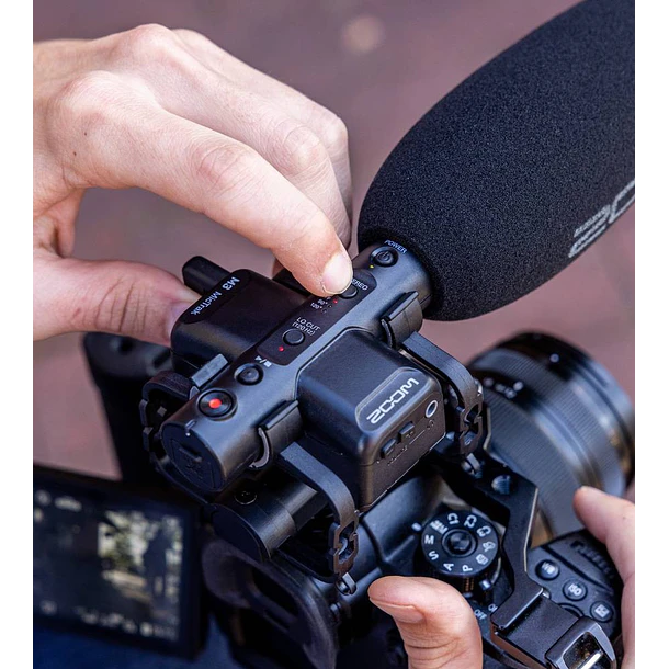 Zoom M3 Micrófono Shotgun Con Grabadora de Audio 8