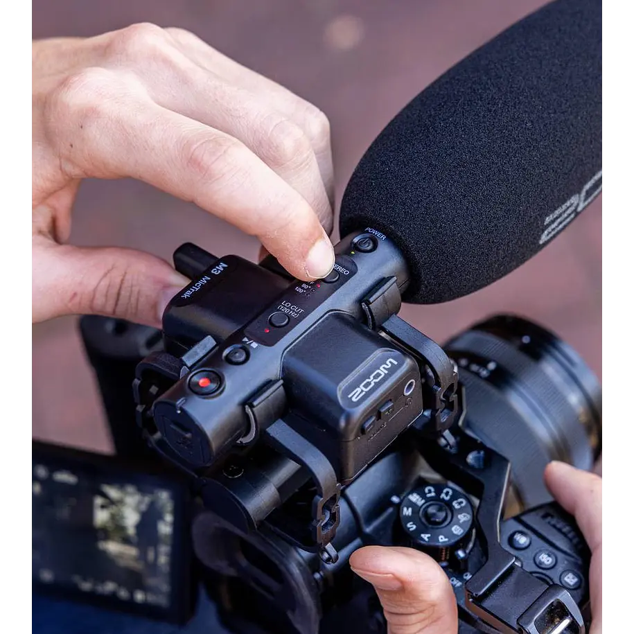 Zoom M3 Micrófono Shotgun Con Grabadora de Audio 8