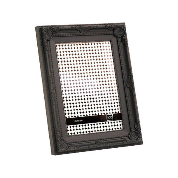Vgo Marco Plástico Vintage negro para fotos de 15x20 cm 1