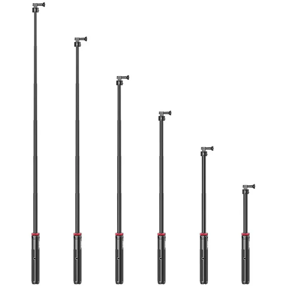 Ulanzi Go-Quick II Mini trípode Con Soporte Para Cámaras Deportivas Con Barra Extensora de 1.4m 5