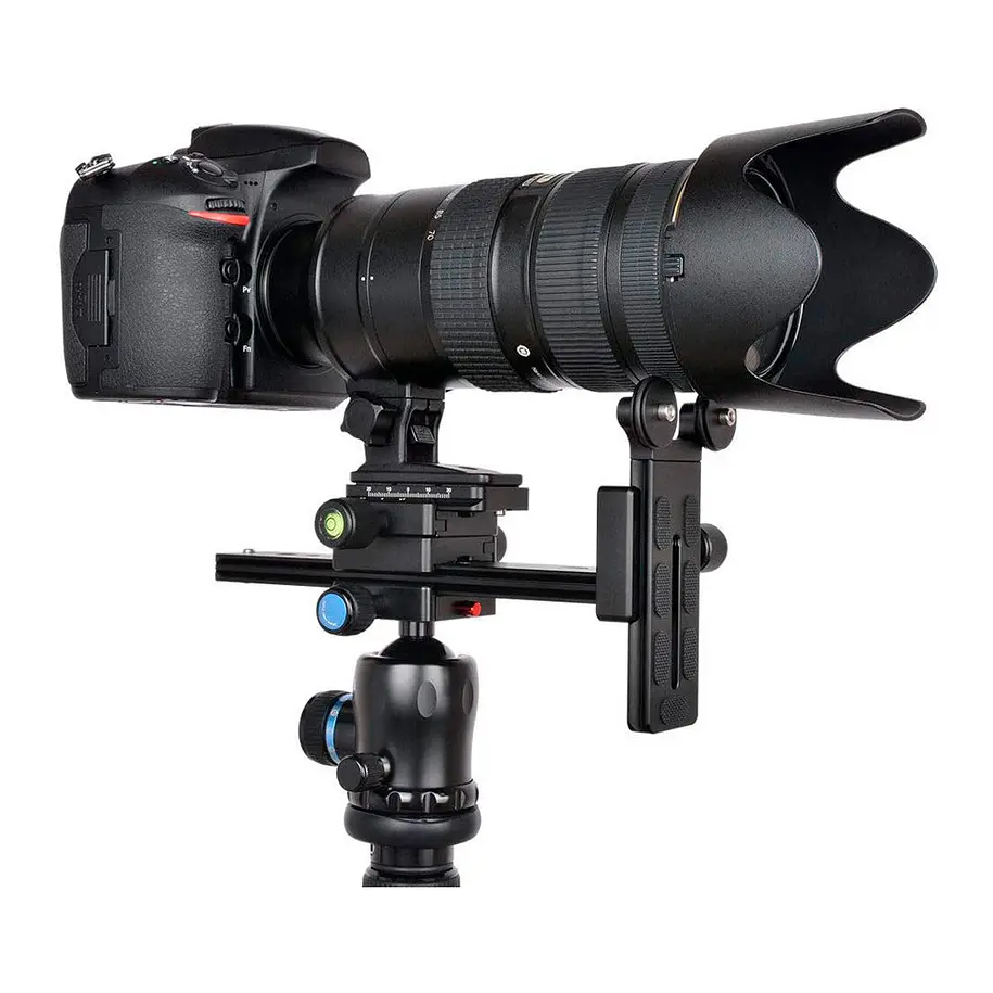 Fancier L-200 Soporte Para Lentes Largos en Trípode 7