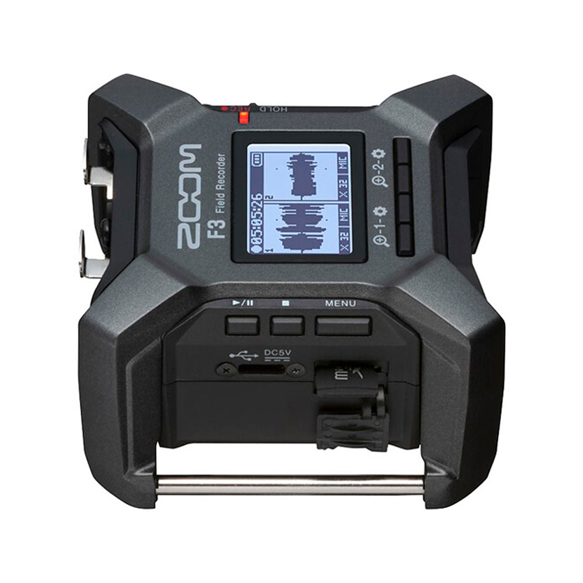 Zoom F3 Grabadora de Campo Compacta Entradas XLR 6