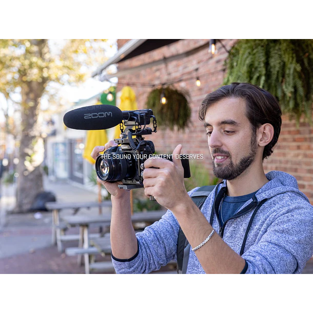 Zoom M3 Micrófono Shotgun Con Grabadora de Audio 9