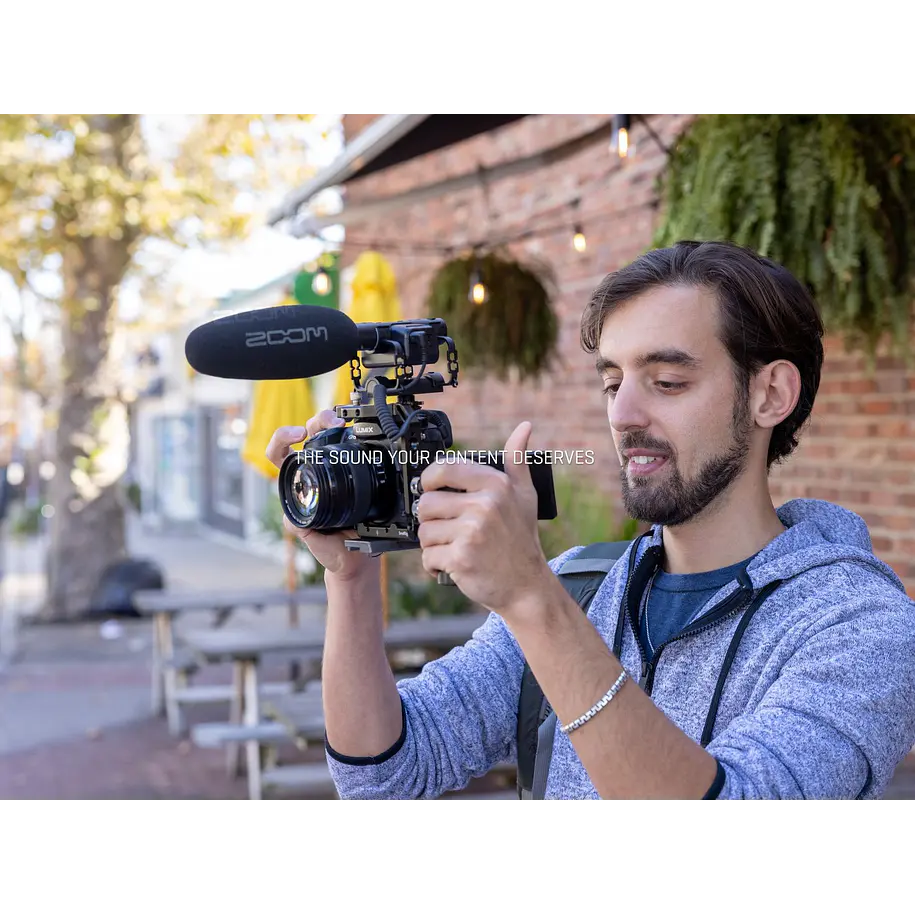 Zoom M3 Micrófono Shotgun Con Grabadora de Audio 9