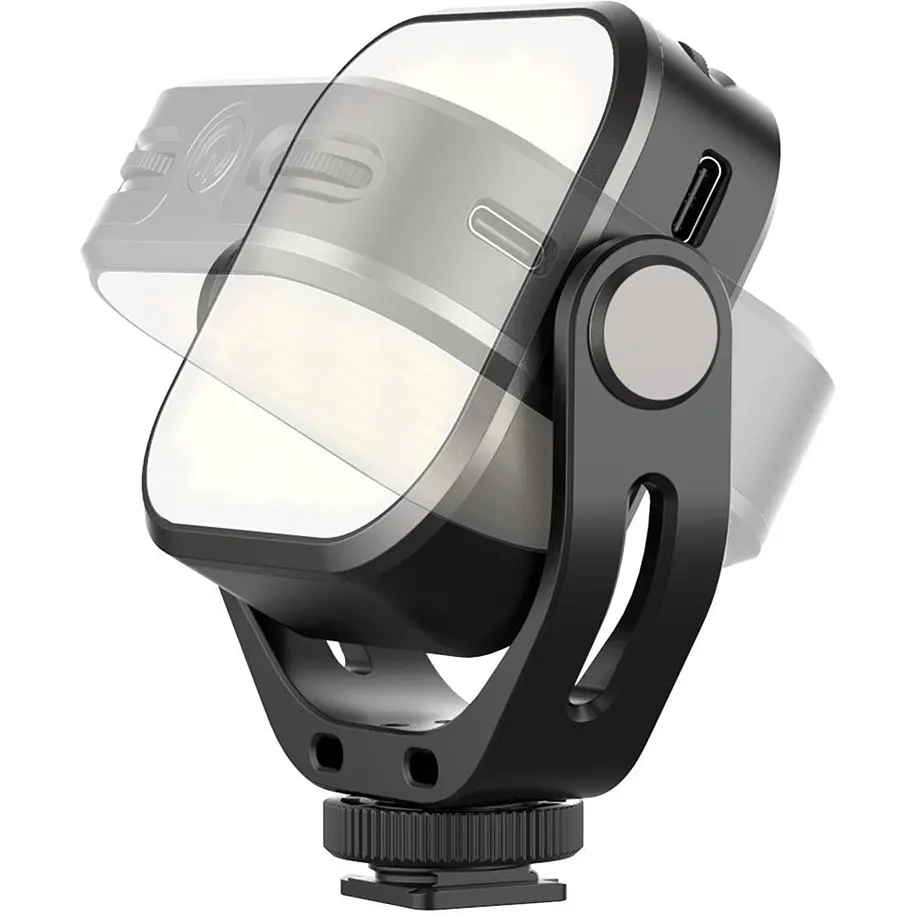 Vijim VL66 Luz Led Pequeña Rota en 360° 3200-6500K 8