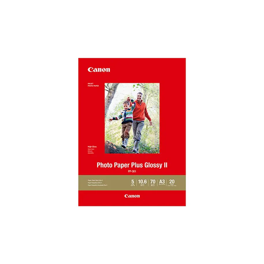 Papel Fotografico Plus Glossy II PP-301 A3 (20 Hojas) 1
