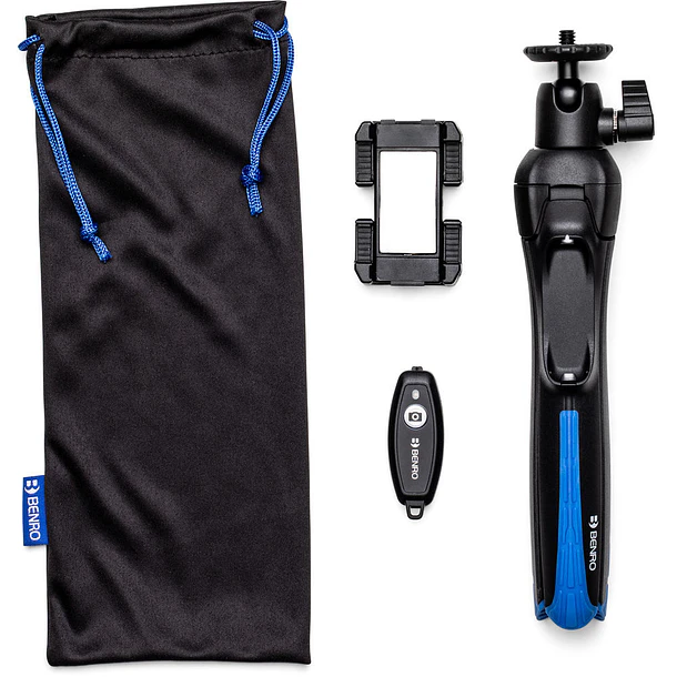 Benro BK15 mini trípode de mesa y palo selfies para smartphones 3