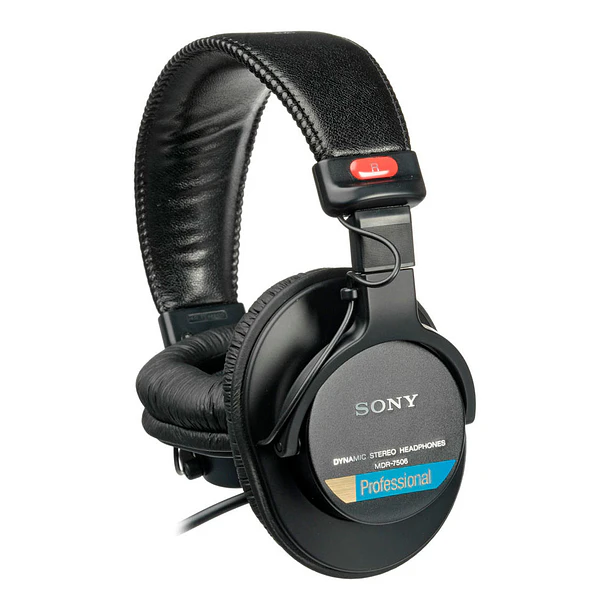 Sony MDR-7506 Audifonos Profesionales Conector 3,5 mm y 6,3 mm 1