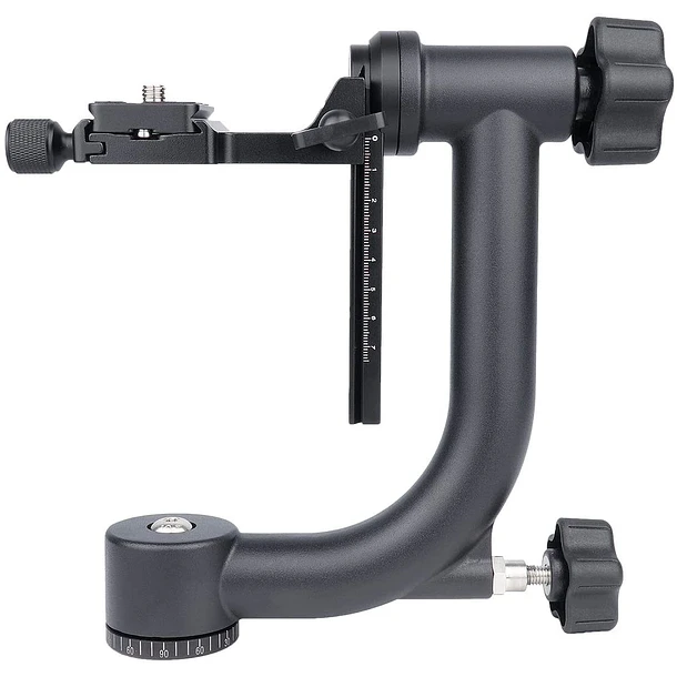 Fancier Cabezal Gimbal Soporta 14 kg Ideal Para Lentes Grandes 2