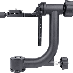 Fancier Cabezal Gimbal Soporta 14 kg Ideal Para Lentes Grandes