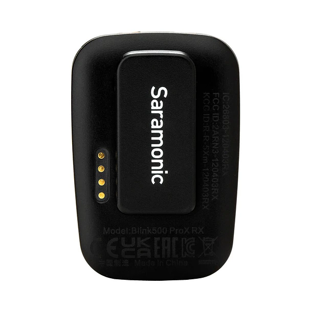 Saramonic Blink 500 ProX B1 Sistema de micrófono Omni Lavalier inalámbrico con montaje para cámara digital (negro, 2,4 GHz) 10