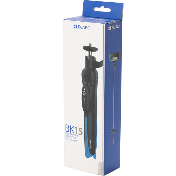 Benro BK15 mini trípode de mesa y palo selfies para smartphones 4