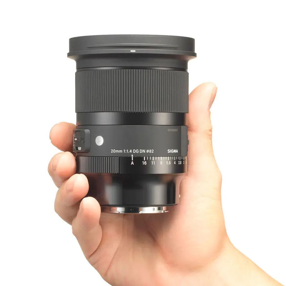Sigma 20mm f/1.4 DG DN Art Lente para Sony E 5